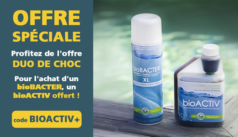 DUP DE CHOC : Pour l'achat d'un bioACTER on vous offre un bioACTIV. 